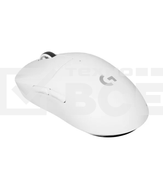 Мышь беспроводная Logitech G PRO X SUPERLIGHT белый, 25600 dpi, радиоканал, USB, кнопки - 5
