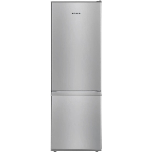 Холодильник Hyundai CC2054SL серебристый двухкамерный 120/34л морозилка снизу