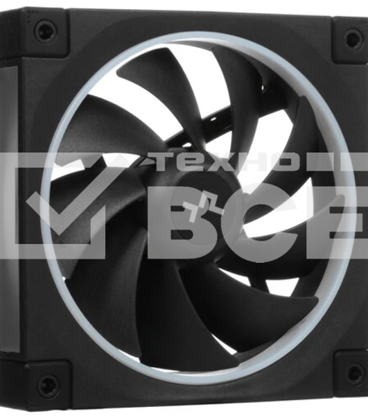 Вентилятор для корпуса DEEPCOOL FL12 черный, 120 мм, 2150 об/мин, 32 дБ, 4 pin