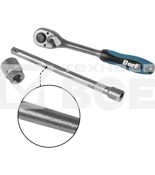 Набор ручного инструмента Bort BTK-33 (93418514)