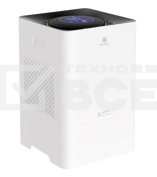 Увлажнитель-очиститель воздуха Royal Clima RAW-AU350/5EW-WT 6Вт белый