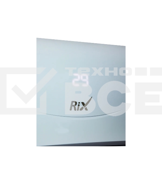 Кондиционер сплит-система настенного типа RIX LITE I/O-W07MB 7000 BTU, 21 м², 23 дБ, охлаждение, обогрев, осушение, белый