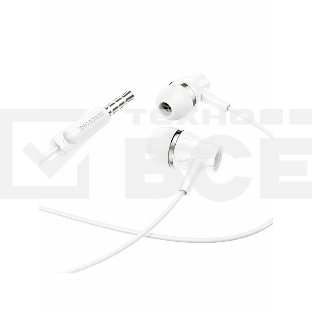 Проводные наушники BOROFONE (6974443384369) BM69 белый