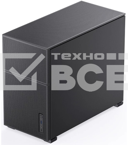 Корпус без блока питания JONSBO D31 MESH Black MATX без БП, боковая панель из закаленного стекла, mini-ITX, micro-ATX, черный