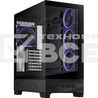 Компьютерный корпус ASUS A31 PLUS TG ARGb черный