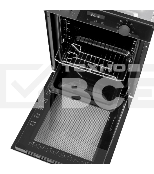 Шкаф духовой электрический Maunfeld EOEM519PB