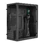 Компьютерный корпус Minitower ExeGate BAA-308MUC-UNS400 (mATX, БП UNS400 с вент. 12см, 1хUSB+1хUSB 3.0+1хTypeC, HD Audio, черный), фото3