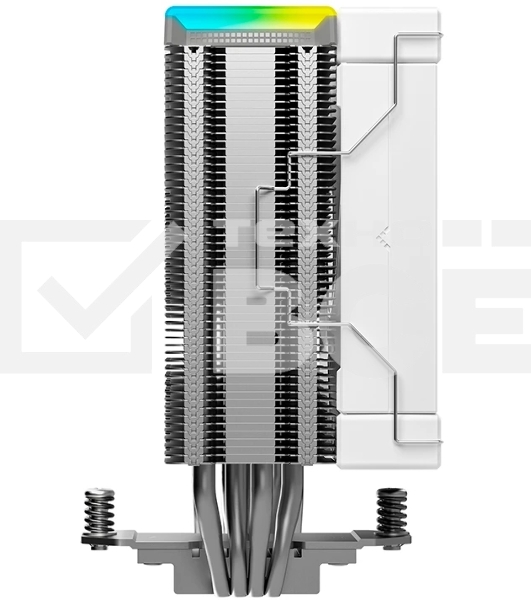 Устройство охлаждения(кулер) Deepcool AK400 Digital SE Wh ARGb Soc-AM5/AM4/1200/1700/1851 белый 4-pin 19-28dB Al+Cu LCD 220W 812gr Ret (R-AK400-WHADMN-GJD)