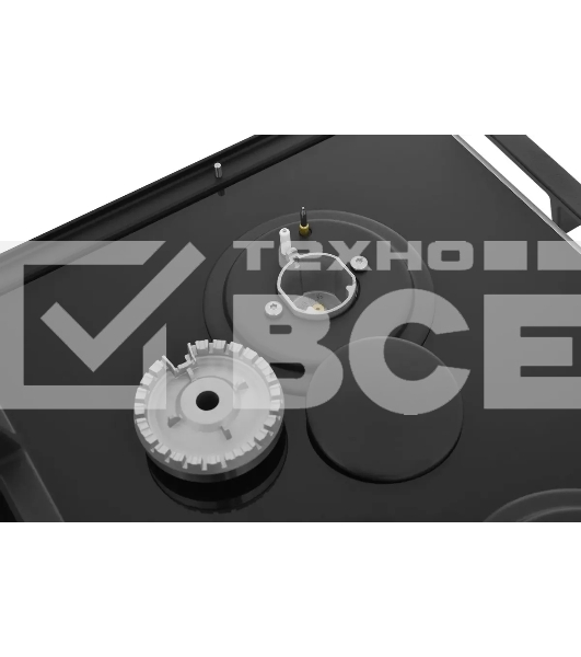 Газовая варочная панель Beko HILG64235S черный