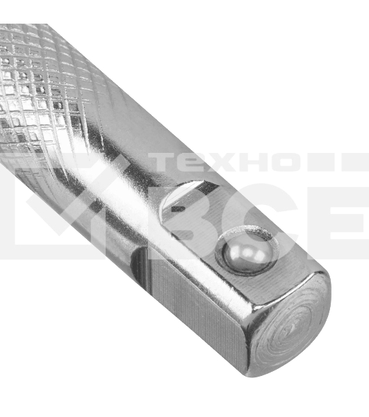 Вороток Г-образный Denzel 375x100 мм, квадрат 1/2