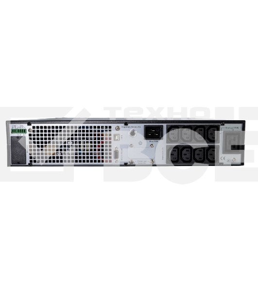 Источник бесперебойного питания Systeme Electric Smart-Save Online SRTSE 2 поколения 3000 ВА/Вт, 2U, 8 C13+1 C19, USB, RS-232, сухие контакты