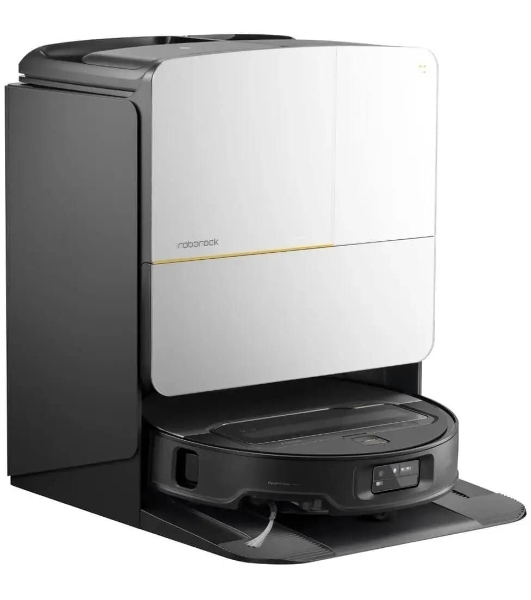 Пылесос-робот Roborock Saros Z70 серебристый