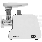 Мясорубка электрическая АКСИНЬЯ КС-2007С белый, 2000 Вт, 2.0 кг/мин, реверс, защита от перегрузки, насадки - 5, фото3