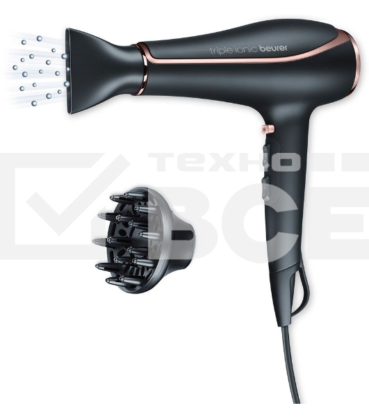 Фен Beurer HC80 2200Вт черный