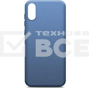 Чехол (клип-кейс) BoraSCO для Xiaomi Redmi 9A синий (39189)