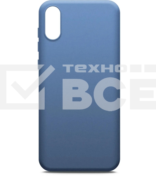 Чехол (клип-кейс) BoraSCO для Xiaomi Redmi 9A синий (39189)