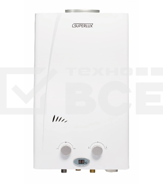 Водонагреватель газовый Ariston SUPERLUX 10L CF NG , газовый