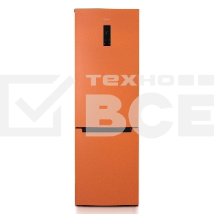 Холодильник Бирюса Б-T960NF оранжевый двухкамерный 240/100 л морозилка снизу, No Frost