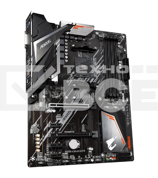 Материнская плата Gigabyte A520 AORUS ELITE, AM4, AMD A520, 4xDDR4, 4xSATA, 1xM.2, 1xPCI-E 3.0 x16, 1xHDMI, 1xDVI-D, 1x 1Gb LAN, 2xUSB 2.0, 4xUSB 3.2 Gen 1, 3x3.5 мм, 7.1, Micro-ATX