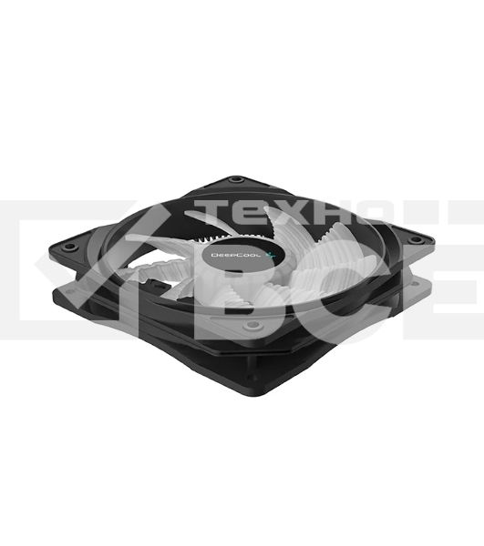 Вентилятор для корпуса DEEPCOOL RF120B черный, 120 мм, 1300 об/мин, 21.9 дБ, 3 pin