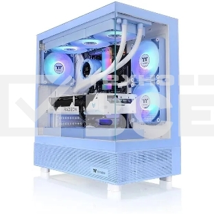 Компьютерный корпус Thermaltake View 270 TG ARGB синий без БП ATX 6x120mm 2x140mm 1x200mm 2xUSB3.0 audio bott PSU