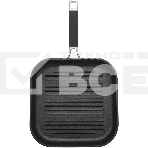 Сковорода-гриль Rondell Stolz RDA-1769, 26 см, без крышки, серый, фото3