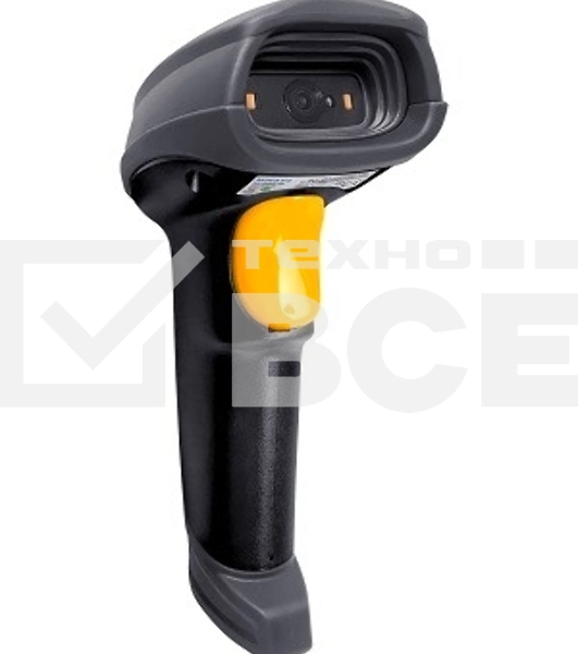 Сканер штрих-кода ручной Mindeo MD6600AT-SR 2D имидж, проводной, 100 скан/сек, USB с автосенсорной подставкой, чёрный