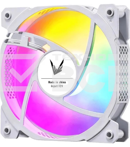 Вентилятор для корпуса Aerocool / Formula Cosmic 14WH FR RGB белый, 140 мм, 1100 об/мин, 22.3 дБ, 4 pin