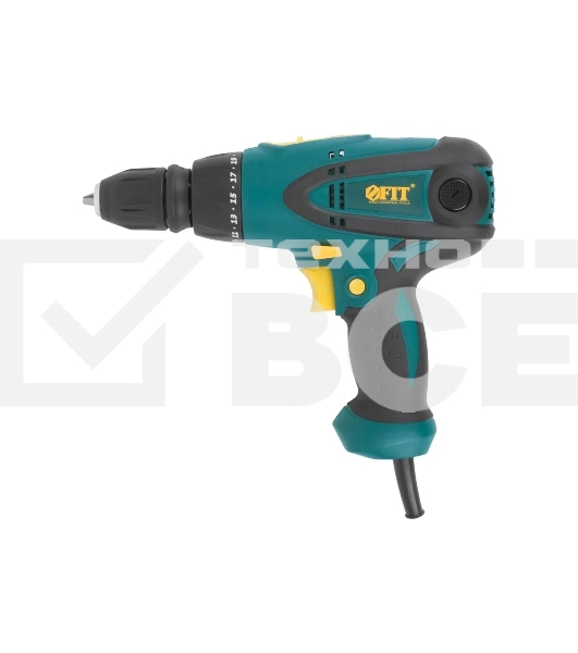 Дрель-шуруповерт Fit 80017, Сетевая, 280 Вт