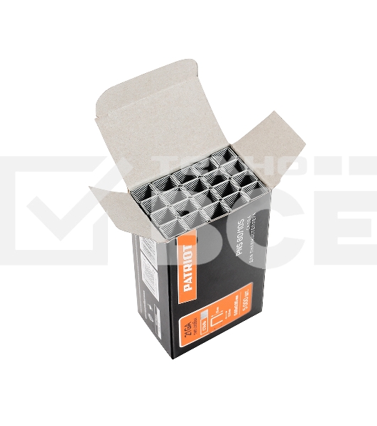 Скоба PNS 80/10S для пневмостеплера ASG 180, обивочная, тип 80 (21GA), длина 10, ширина 12,8 мм, сечение 0,65 x 0,95 мм, сталь, 5000 штук