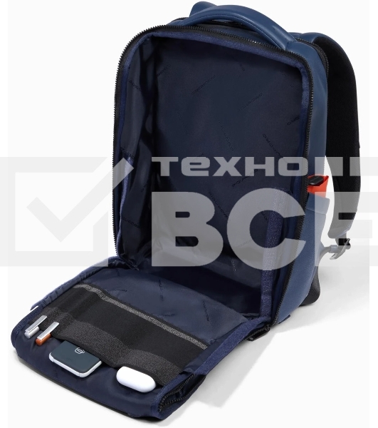 Рюкзак Piquadro Than CA6611S135/BLU синий кожа