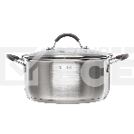 Кастрюля Taller TR-11024 Лира нержавеющая сталь 18/10, 4,7 л, фото 1