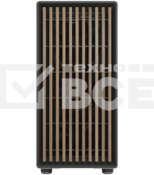 Компьютерный корпус без блока питания Fractal Design North XL, Full-Tower, 3x140мм, 2xUSB-A 3.2 + 1xUSB 3.2 Type-C E-ATX, ATX, mATX, mITX Wood panel, Chalk белый