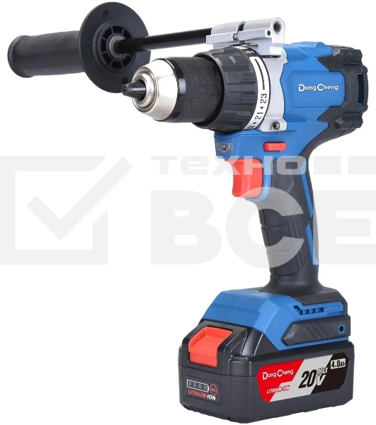 Дрель-шуруповерт аккумуляторная DongCheng DCJZ06-13 аккум. патрон:быстрозажимной (кейс в комплекте) (DCJZ06-13(TYPE EM))