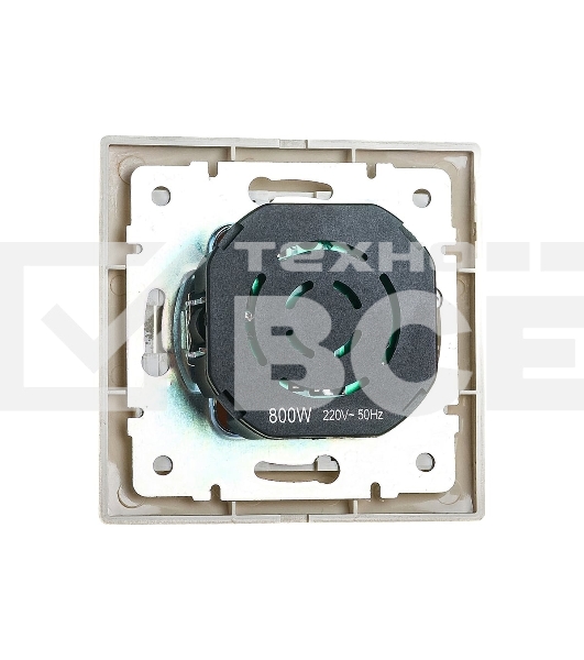 Светорегулятор СП 800 Вт Мира крем/крем. Lezard 701-0303-115