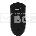 Мышь проводная Defender Icon MB-057 черный, 1000 dpi, USB, кнопки - 3, фото9