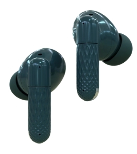 Наушники TWS More Choice БВ36 зеленый, внутриканальные, Bluetooth, сенсорное управление, до 4 ч