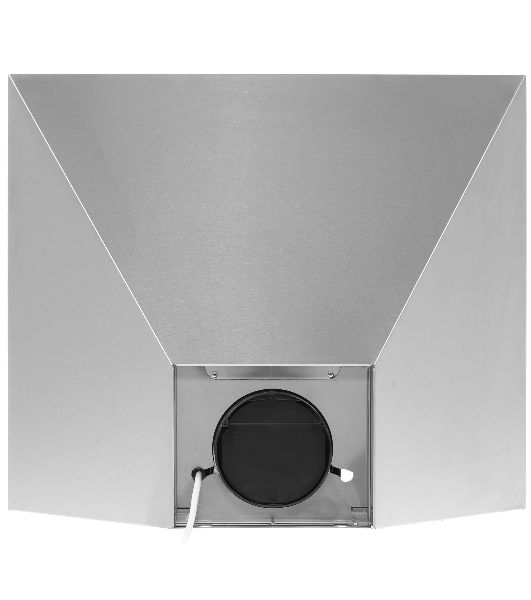 Вытяжка каминная Elikor Вента 60Н-430-П3Л серебристый, 60 см, 430 куб. м/ч, 54 дБ