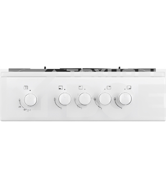 Плита газовая Weissgauff WGS G4G01 W белый, конфорок 4 газовых, духовка 50 л, 50 см x 85 см x 51 см