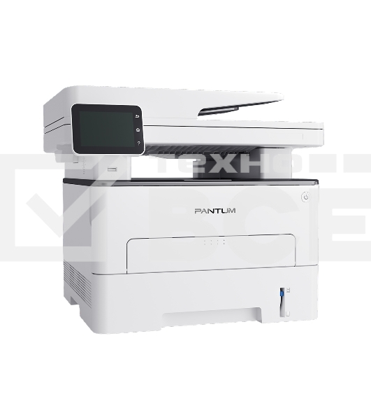 Монохромное МФУ Pantum BM5106FDN, P/C/S/F, Mono laser, A4, 40 ppm (max 100000 p/mon), 1.2 GHz, 1200x1200 dpi, 512 MB RAM, Duplex, DADF50, paper tray 250 pages, USB, LAN,touch screen, start. cartridge 6000 pages