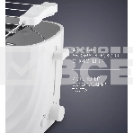 Тостер Polaris PET0720 белый-красный 700Вт, фото4