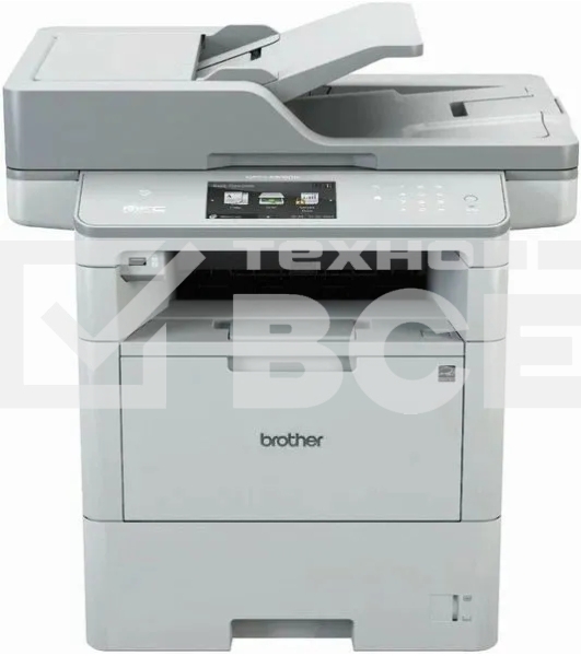 МФУ лазерный Brother MFC-L6800DW (MFCL6800DWG1), A4, ч/б, печ. 46 стр/мин., скан. до 50 стр/мин. (ч/б) 20 стр/мин (цветн.), 1200 x 1200 dpi, Ethernet (RJ-45), Wi-Fi , USB