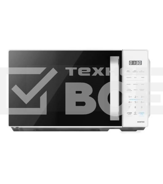 Микроволновая печь Centek CT-1551 белый, 20 л, 700 Вт, сенсор