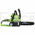 Цепная пила GreenWorks G-24 G24CS25K2, 24V, 25см, c 1хАКБ 2 А.ч и ЗУ, фото3