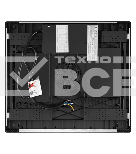 Индукционная варочная панель Maunfeld AVI594BK 7200 Вт, черный