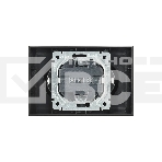 Розетка 2-местная IEK BRITE РС12-3-БрЧ с заземлением, без защитных шторок, 16А в сборе, черный, фото4