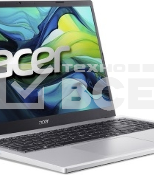 Ноутбук Acer Aspire Lite AL15-61P-R83Y 15,6' FHD 1920x1080 Non-glare IPS, 800:1, 250 nit AMD Ryzen 5 8640HS UMA 16 Gb DDR5 Memory 512Gb PCIe NVMe SSD Silver Plastic  None(Boot-up only)