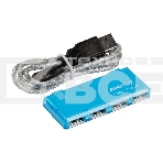 USB-хаб Smartbuy (SBHA-6110-B) 4 порта синий, фото3