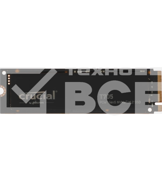 Накопитель SSD Crucial T705 4Tb PCIe Gen5 NVMe M.2 SSD CT4000T705SSD3