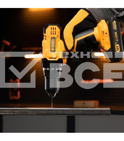 Сверло по металлу Denzel 3 мм, HSS-Tin, Golden Tip, 10 шт.